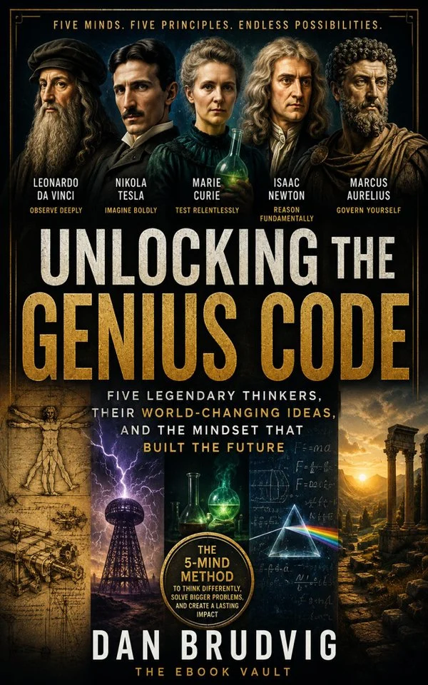 Cover of Unlocking the Genius Code by Dan Brudvig